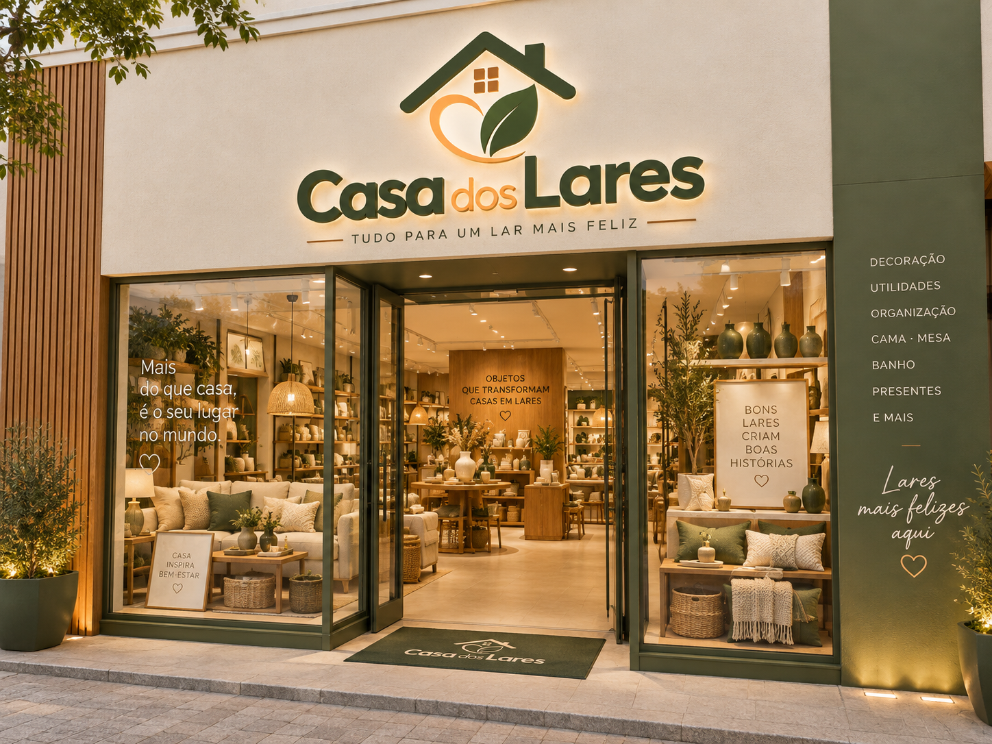 Fachada Casa dos Lares